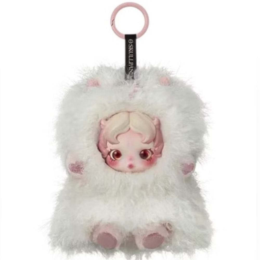 SKULLPANDA You Found Me! GHOSTIE Plush Doll Pendant